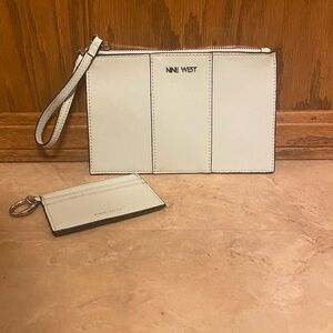 Nine West Mint Green Clutch